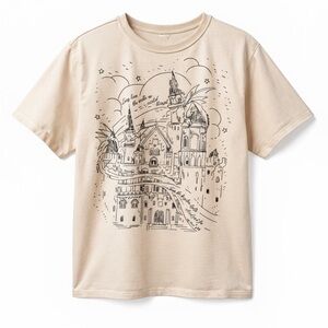 Taylor Swift Speak Now "How The Kingdom Lights Shined" Cream Baby T-Shirt Size M